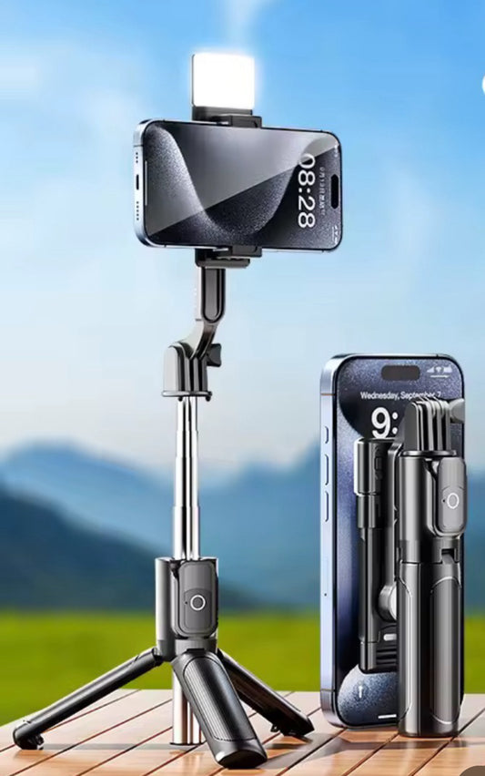 Trépied & Bâton de Selfie Pliable