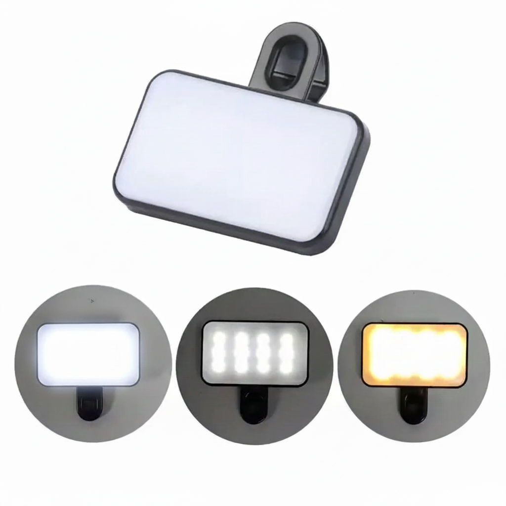 Mini Ring Light Selfie Clip
