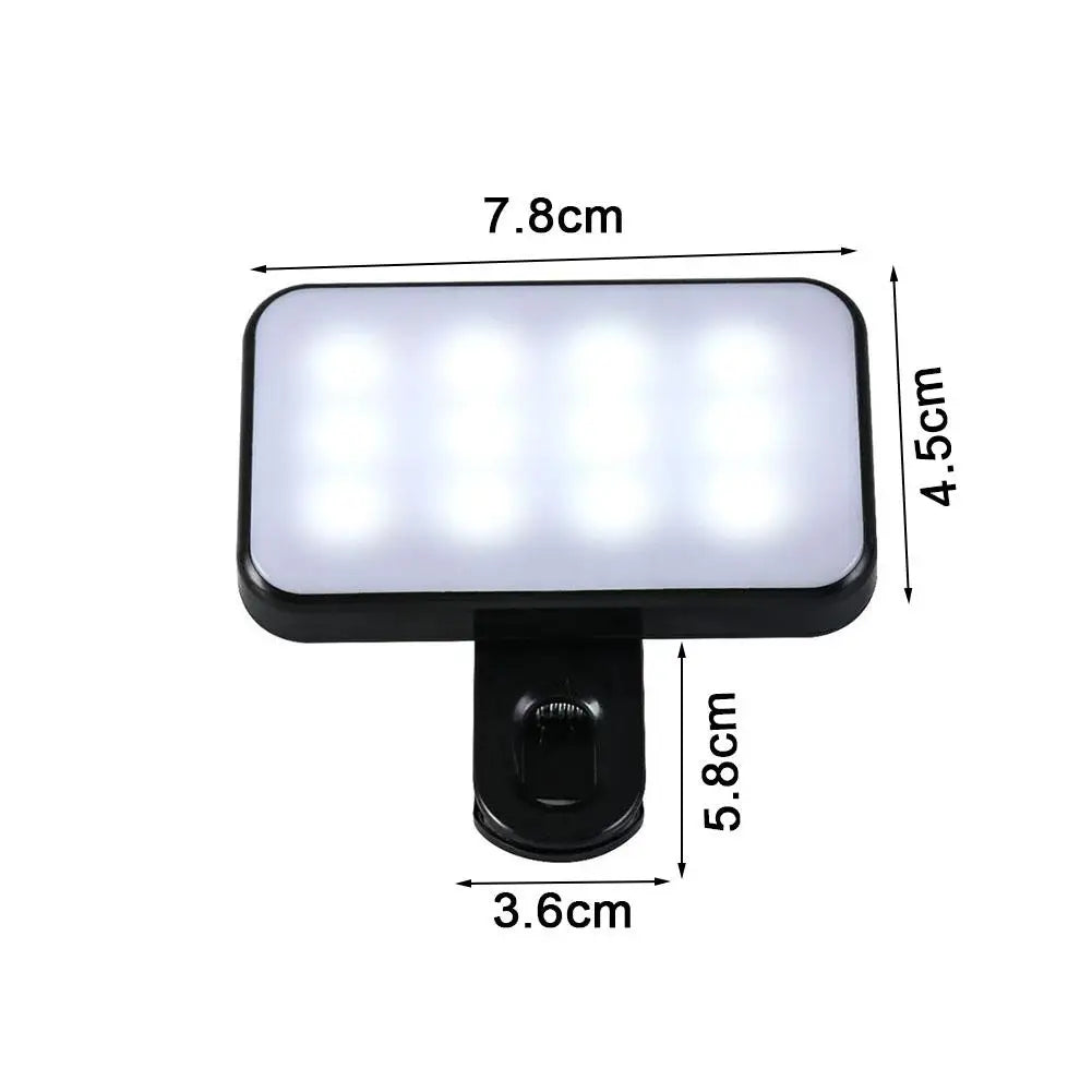 Mini Ring Light Selfie Clip
